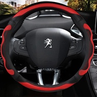 Microfiber Leather Car Steering Wheel Cover For Peugeot 208 2012~2018 Peugeot 308 2014~2021 2008 201