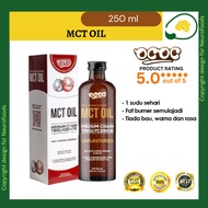 OCOC Pure MCT Oil Coconut Oil Unflavored Colorless Dr Rizal 250ml Minyak MCT C8 C10 终极能量助推器提升代谢