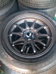 255/60/18 Bridgestone dueler ht SET Mags/tires 18*9 6holes