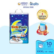 Mamypoko Kids Pants Premium Baby Diapers [BOY] XXXL10 (1 Pack) (18 - 35kg)