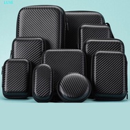 LUXE Headphones Carrying Case, EVA Waterproof Earphone Storage Bag, Earphone Accessories Prevent Scr