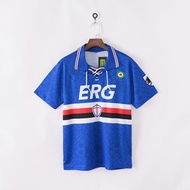 Vintage Football Suit Ac Bayern Samper Basse Italy Germany Away 2 Away Classic Short-Sleeved Vintage