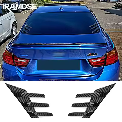 Rear Wing for BMW F32 F36 G22 G26 4 Series M4 Rear Windshield Side Spoiler Exterior Decorative Unive