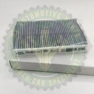 Carbon Cabin Filter / Air Cond Filter For Peugeot 508
