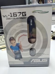 全新絕版  ASUS 華碩 WL-167G USB 無線網路卡｜復古電腦 Retro PC 懷舊 Windows XP 砌機必備 骨董 3C 收藏