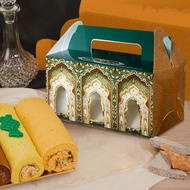 Libra Box 4 Eid Edition| Cake Box| Roll Cake Box| Size 22.5 x 11.5 x 10 Cm (1 Pack of 6 Pcs)