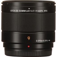 ☆晴光★ PANASONIC 9mm F1.7 H-X09 公司貨  國際 公司貨