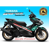 Decal AEROX NEW PETRONAS/STICKER AEROX 2021/AEROX CONNECTED