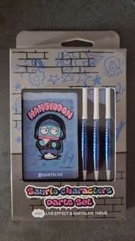 難得返貨 日本限定 Dartslive Sanrio Dart Set 醜魚 水怪 飛鏢組合 連D2 theme D3 live effect