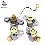 [Amuzocity] Set of 4 JF402E JF405E G6T46571 ,45663-02700 Transmission Solenoids Valve Vehicle Interc