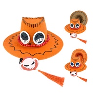 One Piece Cosplay Ace Luffy Cowboy Outing Hat Chopper Hat Ace Performance Hat Performance Hat
