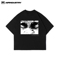 AIFindustry - Tshirt boxy Fit Sillent Gaze / Boxy T Shirt Softweight Boxy T-Shirt Men's Boxy T-Shirt
