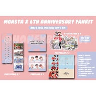 [BUY 1 FREE 1] MONSTAX 6TH Anniversary Fankit by honeybfankit