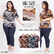 Populer Baju Wanita Baju Atasan Batik / Blouse Batik JUMBO / Baju