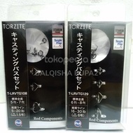 FULL SET - FUJI TITANIUM TORZITE - CUSTOM - ROD BUILDING - OH & BC - ALLFISH SHOP