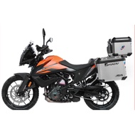 GSADV KTM 390 Adventure Motorcycle Top Box Aluminium &amp; Side Box Aluminium With Pannier Rack