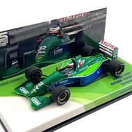 F1 Racing Car Model 1: 43 Mini Chechumacher J191 Schumahe Belgium Station Professional Career First 