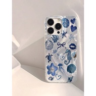 Fashionable Blue Shell Turtle Combination Pattern Shell Compatible For Redmi K80 F7 M7 C71 A5 15 15C