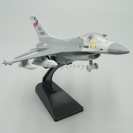 1:87 Diecast Plane Model US F-16 Jet Fighter Pull Back Toy With Sound & Lights Miniature Replica