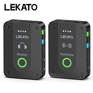LEKATO MS-02 Guitar Wireless Transmitter In Ear Monitor System Wireless Guitar System IEM Low Noise