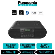 Panasonic RX-D550GSX Powerful Portable Fm Radio & Cd Player With Bluetooth (RX-D550GSX-K)