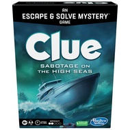 Clue Board Game Sabotage on The High Seas, Escape Room Game, Murder Mystery Games, Cooperative Famil