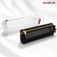 DOMON Mesh Pencil Case Model FF-345 Size 4.5 x 20 x 6 cm. (8853891217628)