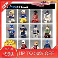 【KL Ready Stock】12 PCS Plastic Lego Building Block Figure Education Toy Brick Lego Box Toys for Boys