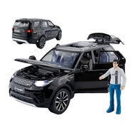 โมเดลรถเหล็ก Land rover Discovery  สเกล 1/24 โมเดลรถ มีไฟหน้า ประปิดประตู กระโปรงหน้า-ท้ายได้ มีระบบลาน รถเหล็ก