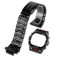 Stainless Steel Strap and Case Metal Band for Casio DW-5600 GW-B5600 GWX-5600 DW-5600BB/5600HR Serie