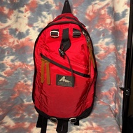 95% new 美國製 Gregory 26L daypack backpack red 紅色 尼龍拉鏈背囊 書包 背包