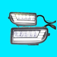 Berkenaan untuk LAND CRUISER FJ100 Toyota Land Cruiser 1998-2008 Lampu Kabus LED Berjalan Siang