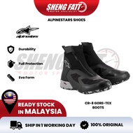 ALPINESTAR CR-8 GORE-TEX Boots Motorcycle Shoe Superbike Riding Shoe Kasut Motor Alpinestar Boot Sho