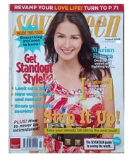 Seventeen Magazine August 2008 Marian Rivera