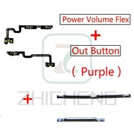 For OPPO Reno 5F Power on / off Switch Button Side Volume Up Down Buttons Flex Cable