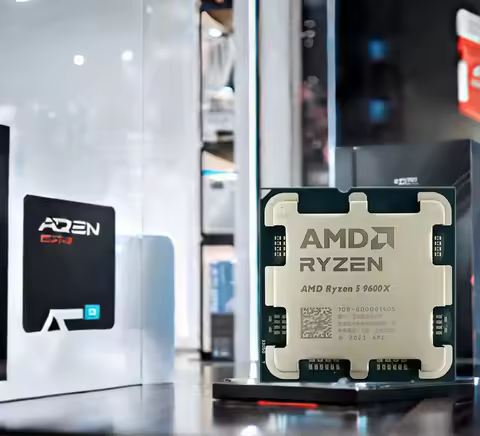 AMD's new Ryzen 5 9600X processor new 5.4GHz integrated graphics card 6 core 12 thread RDNA2 2CU TDP