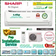Sharp 1.0hp J-Tech Inverter Air Conditioner AHX9VED2 & AUX9VED2 R32 Standard Inverter Air Conditione