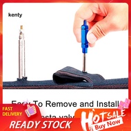 kT  Bicycle Valve Core Wrench Anodized Valve Core Remover Bicycle Valve Core Remover Tool Aluminum A