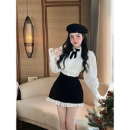 Croptop Ruffled Shirt - Tag Included (Actual Photo Included)