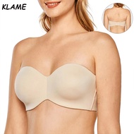 KLAME B/C/D/E/F/G Seamless Push Up Unpadded Breathable Large Size Bra - Size 34-44 KLM1010