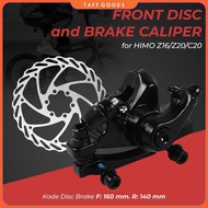 HIMO Front Disc + Brake Caliper F160 R140 for HIMO Z16/Z20/C20