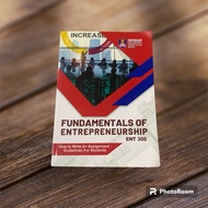 Fundamental of entrepreneurship (ENT 300)