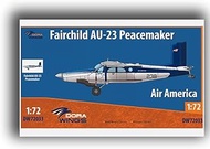 Dora Wings 72033 1/72 Fairchild AU-23 Pacemaker Air America Plastic Model kit