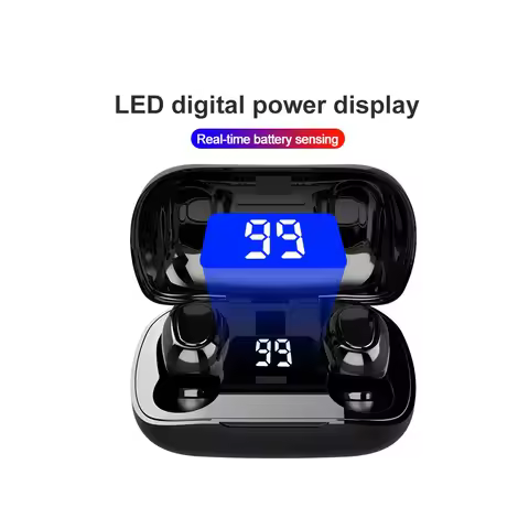 L21 Pro TWS Wireless Headphones Bluetooth Earphones HIFI Lossless Sound Headsets Sport Waterproof Ea