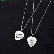 MIQUS BOCCHI THE ROCK Necklace, Guitarhero Yamada Ryo Guitar Pick Pendant Necklace, Creative Ijichi 