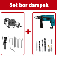NESO Adapter Drill Plate Cutter Alat (COD) Adaptor Bor Pemotong Seng Potong Gunting Plat Besi Lembar