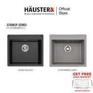 Haustern Top Mount Granite Sink HT-STARKER-612B / HT-STARKER-612G