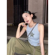 Summer Vest - Retro Y2K Millennial Style Short Sleeve Tops for Girls