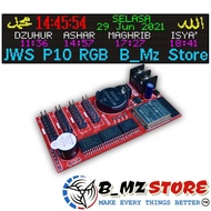 Controller - JWS Controller - P10 RGB Wifi Jumbo Prayer Clock
