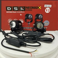 ☇☞♛DSK Mini Driving Light V2 (4wire) 1Pair of Universal   High quality